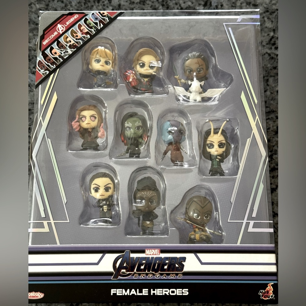 Marvel Avengers Endgame Female Heroes Collectible Set